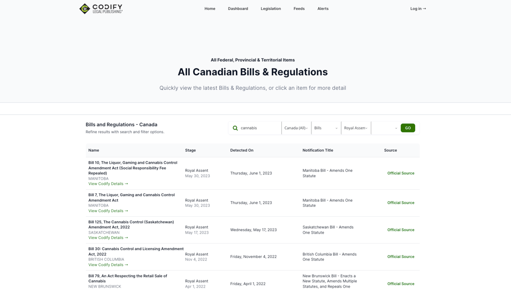 Codify Laws | Home Page